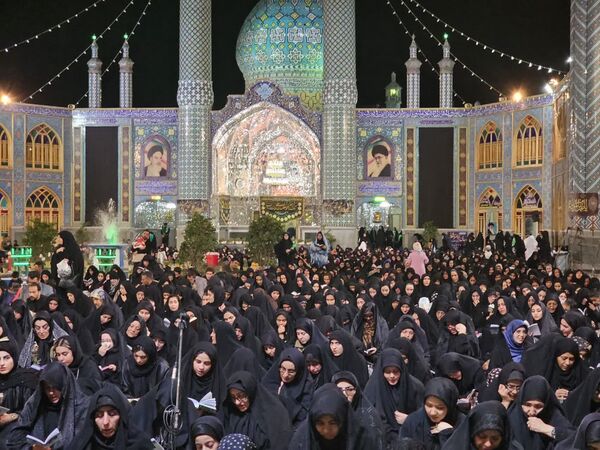 مراسم احیاء شب نوزدهم ماه مبارک رمضان(لیالی قدر) در نجف ایران