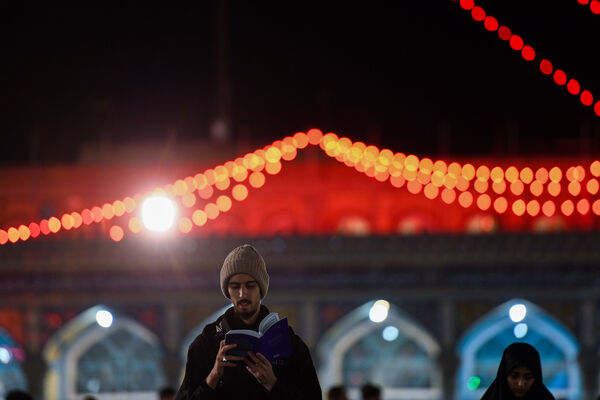 مراسم احیاء سومین شب قدر در مسجد مقدس جمکران
