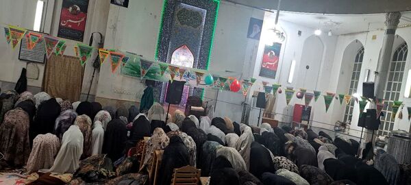 برپایی اعتکاف در مسجد جامع روستای صرم قم