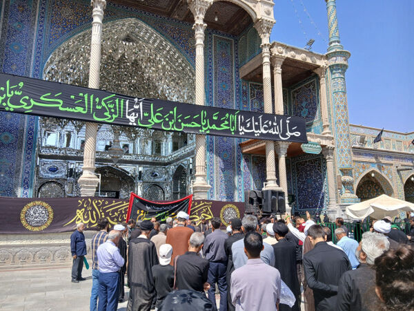 عزاداری سالروز شهادت امام حسن عسکری(ع) در قم
