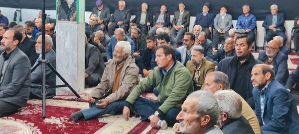 مراسم عزاداری ایام فاطمیه در شهرستان خلیل‌آباد