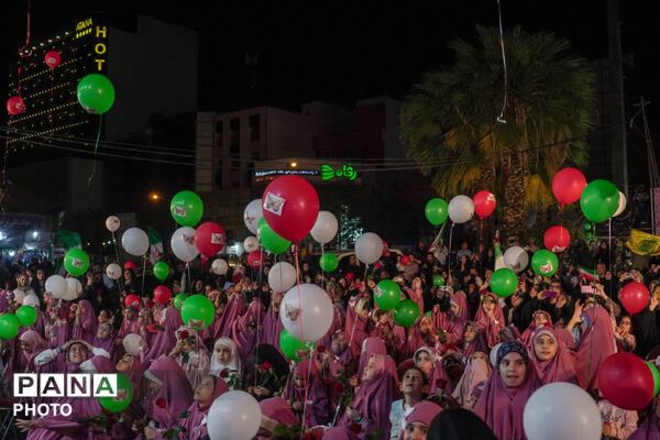 اولین جشن تکلیف دخترانه در تجمعات شبانه