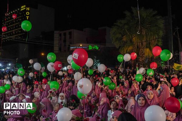 اولین جشن تکلیف دخترانه در تجمعات شبانه