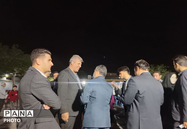  حضور جانباز مینابی در یزد