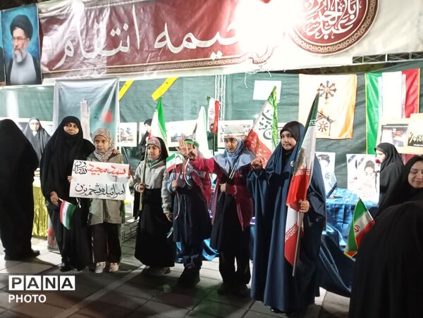 مراسم چهلمین روز درگذشت شهادت رهبر معظم انقلاب اسلامی و شهدای میناب 