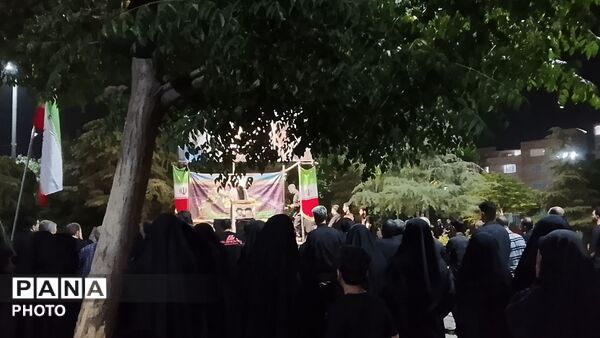 شب‌های بی‌قراری ماه محرم در کنار شهدای گمنام و در سوگ سید و سالار شهیدان 