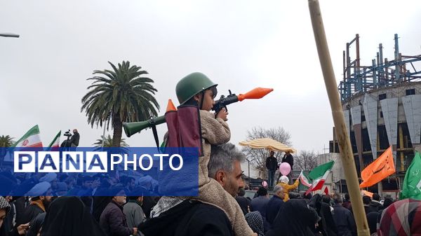 راهپیمایی ۲۲ بهمن در گلستان
