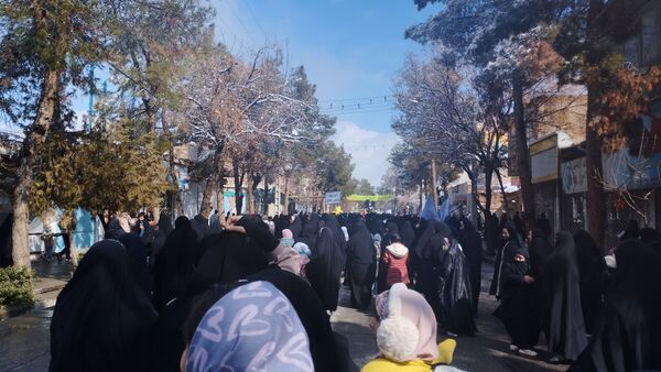راهپیمایی یوم الله ۲۲ بهمن ماه در شهرستان خلیل‌آباد
