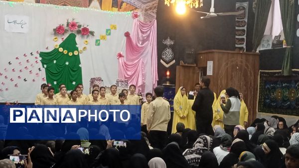 جشن میلاد حضرت زهرا(س) در تکیه علی اکبری فدافن