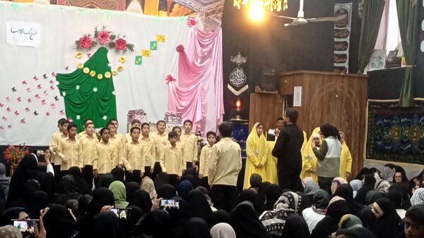 جشن میلاد حضرت زهرا(س) در تکیه علی اکبری فدافن