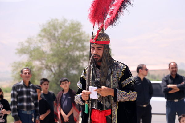 آیین شبیه خوانی عاشورای حسینی در آشخانه