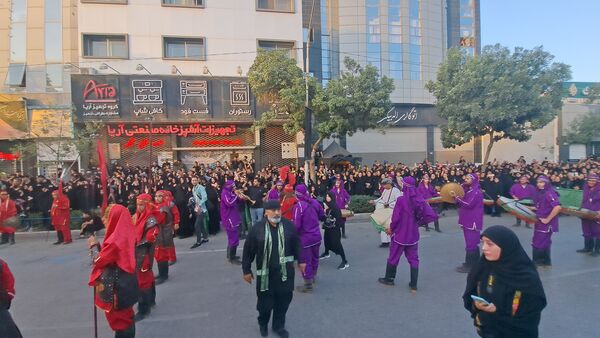 برپایی مراسم خیمه سوزان عصر عاشورا به یاد خاندان پاک اباعبدالله(ع)