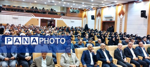 مراسم تکریم مدیر پیشین آموزش و پرورش شهرستان گناباد