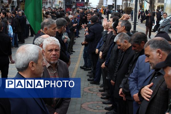 حرکت دسته عزاداری شهادت حضرت امیرالمومنین