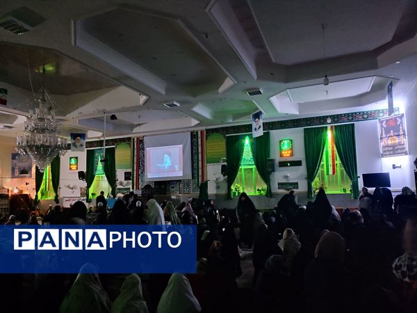 قاب پانا میزبان جشن ولادت امام زمان(عج) در مسجد خاتم پیامبران 
