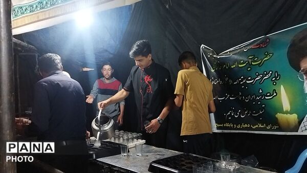 گذری بر موکب هفتاد و پنجمین شب از اجتماعات مردمی نیشابور 