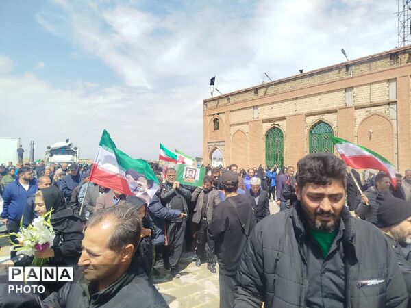تشییع پیکر پاک شهید بشنیجی در محمدشهر کرج