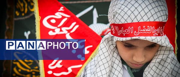 سوگواره هیئت سقایی (العطش) در حرم مطهر پیام‌آور واقعه عاشورا به ایران