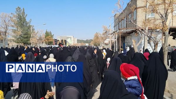 پیاده روی به عشق امام زمان (عج) در خواف