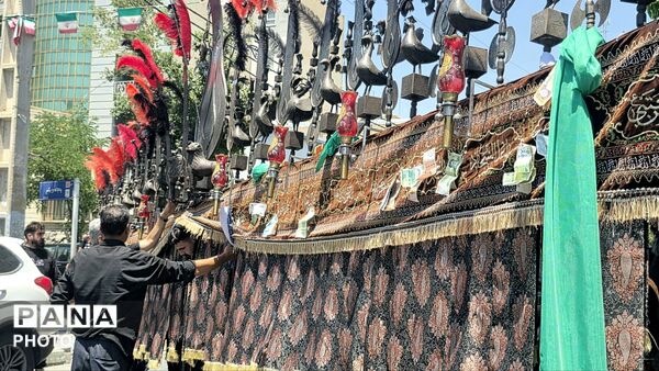 فردیس غرق در ماتم حسین (ع)