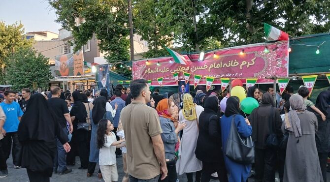 خرم‌ آباد غدیر را جشن گرفت؛ شکوه حضور در خیابان انقلاب