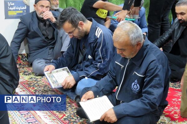 مراسم شهادت رئیس جمهور شهید سید ابراهیم رئیسی در شهر درق 