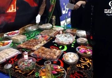 اجتماع عظیم زینبیون در مسجد صاحب الزمان (عج) شهرستان میناب