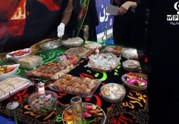 اجتماع عظیم زینبیون در مسجد صاحب الزمان (عج) شهرستان میناب