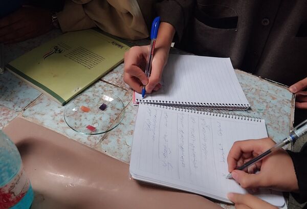 بازدید دانش آموزان کاشمری از پژوهش سرا