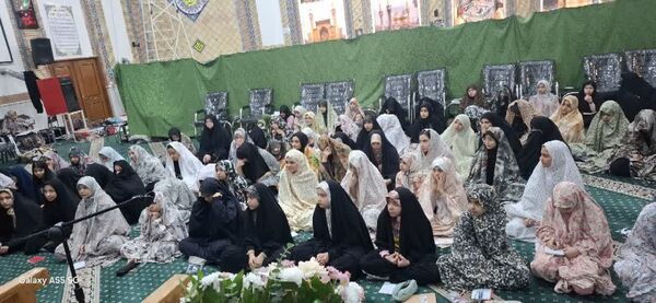  اعتکاف دانش آموزی در مسجد الغدیر