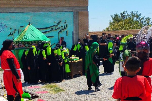 مراسم جاماندگان اربعین در مشهد مقدس
