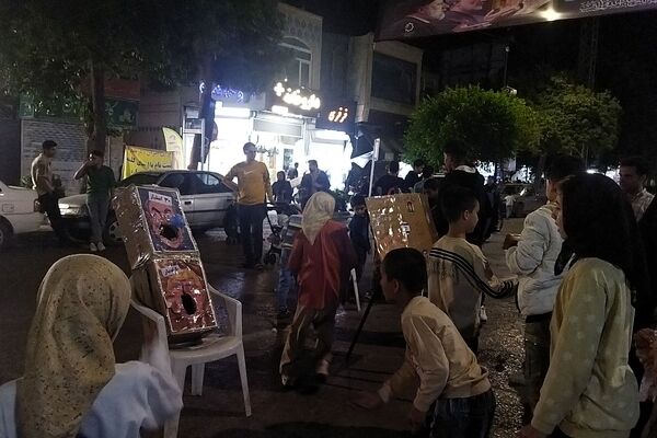 موکب محبان مهدوی برای هفتاد و پنجمین شب میزبان کودکان نیشابوری شد 