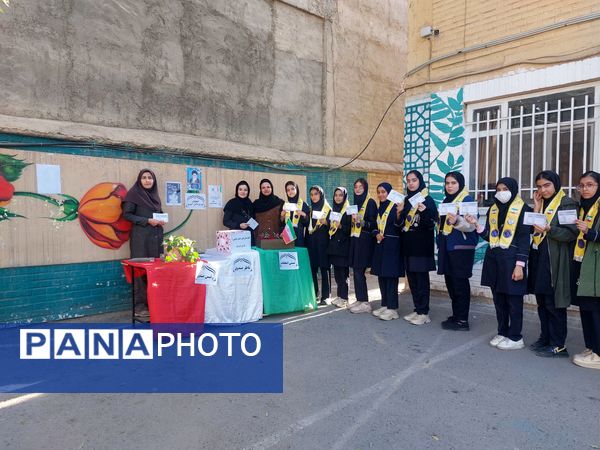 انتخابات شورای دانش آموزی در مدرسه علی اصغر دانشور یک