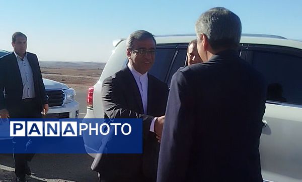 استقبال از استاندار استان خراسان رضوی در شهرستان کاشمر 