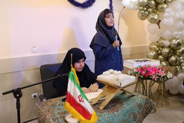 گرامیداشت روز «عصای سفید» در آموزشگاه نابینایان حضرت عبدالعظیم حسنی (ع) ناحیه دو شهرری 