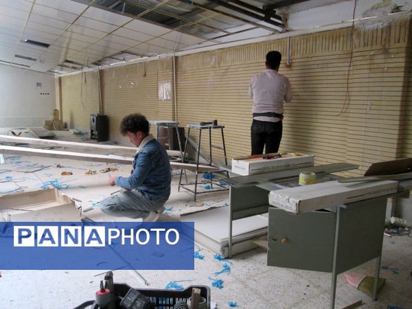 اجرای عملیات عمرانی در مدرسه‌ ابتدایی روستای مارکده