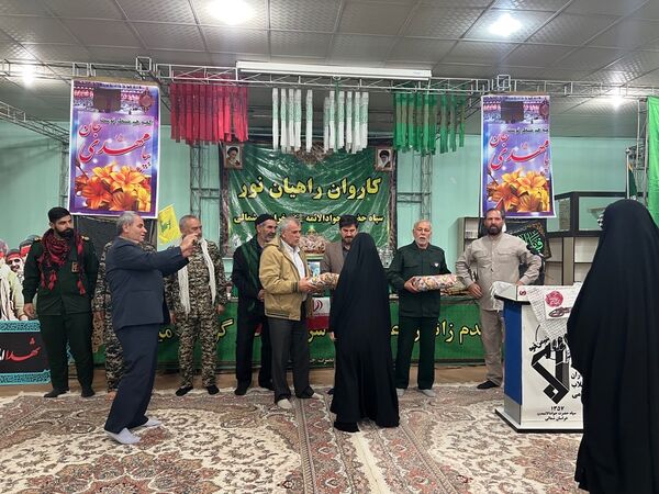 حضور دانش آموزان سملقان در راهیان نور