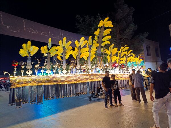 مراسم شب دوازدهم ماه محرم