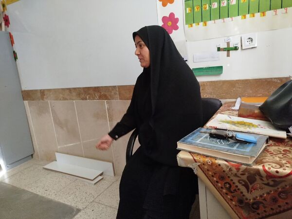 کلاس آموزشی حفظ وتجوید قرآن کریم در دبستان شهید پسندیده