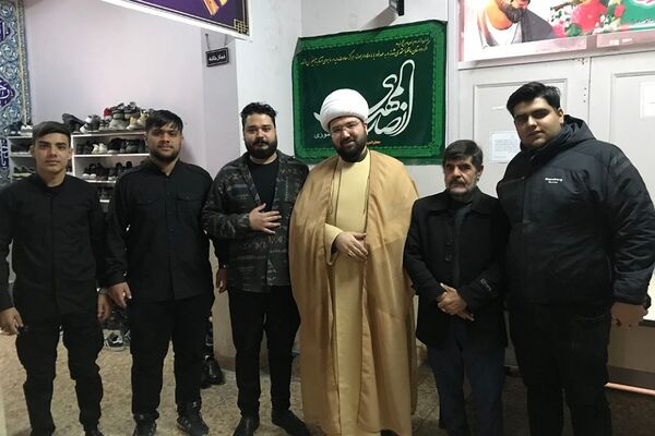 حضور دانش‌آموزان مدارس ناحیه 2 شهرری در مراسم عزاداری حضرت زهرا(س)