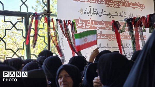 مراسم تشییع پیکر مطهر سردار شهید عباس ملکی و همسر بزرگوارشان