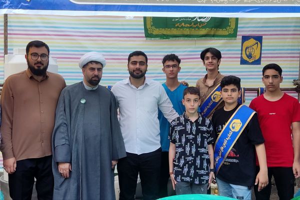 برپایی موکب انصار المهدی(عج) به‌مناسبت عید غدیر