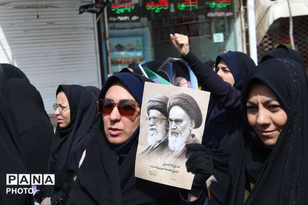 مردم فاروج باری دیگر در روز قدس حماسه آفریدند 