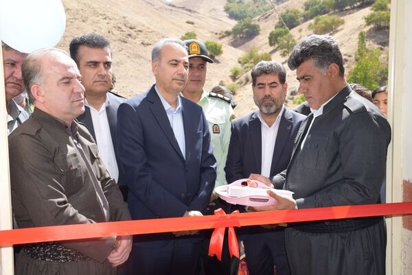 آیین افتتاح مدرسه 2 کلاسه در روستای کانی گل علیا