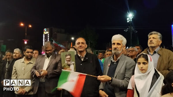 پنجاه وهشتمین شب حضورحماسی وباشکوه ،مردم شهرستان کوهدشت