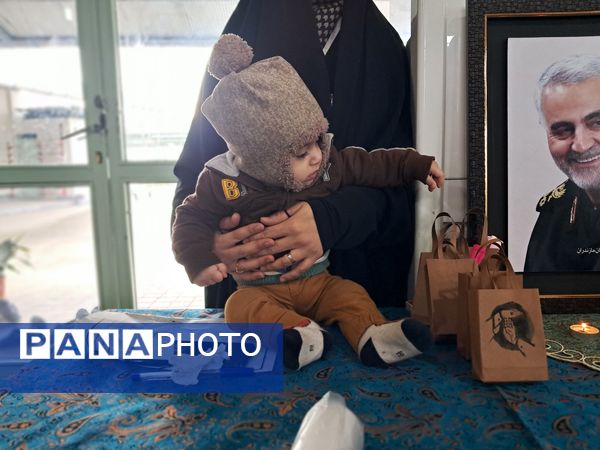 مراسم سالگرد شهادت سردار حاج قاسم سلیمانی در قائمشهر