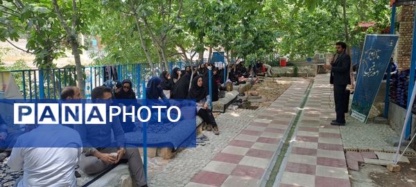 مراسم تجلیل از همکاران فعال حوزه پرورشی شهرستان‌های مانه و سملقان در بوم گردی زو علیا