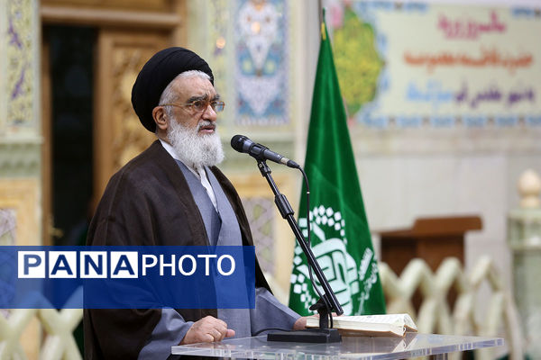 آیین خطبه خوانی خادمان حرم حضرت معصومه(س) به مناسبت روز قم