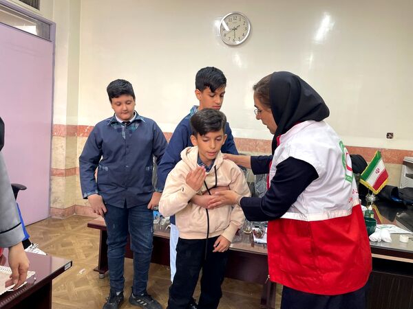 برگزاری جلسه آموزشی دانش‌آموزان سفیر سلامت  منتخب جهت حضور در مسابقات استانی
