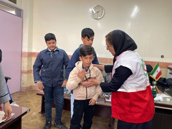 برگزاری جلسه آموزشی دانش‌آموزان سفیر سلامت  منتخب جهت حضور در مسابقات استانی
